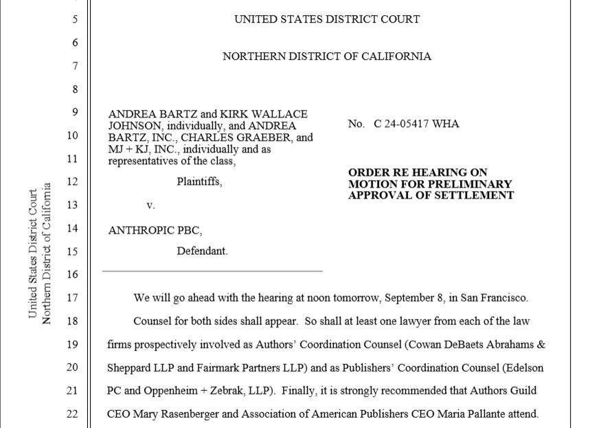 Screenshot of court document. Source: bloomberglaw.com